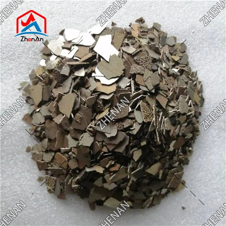 پوسته های فلزی منگنز 99.7 ٪